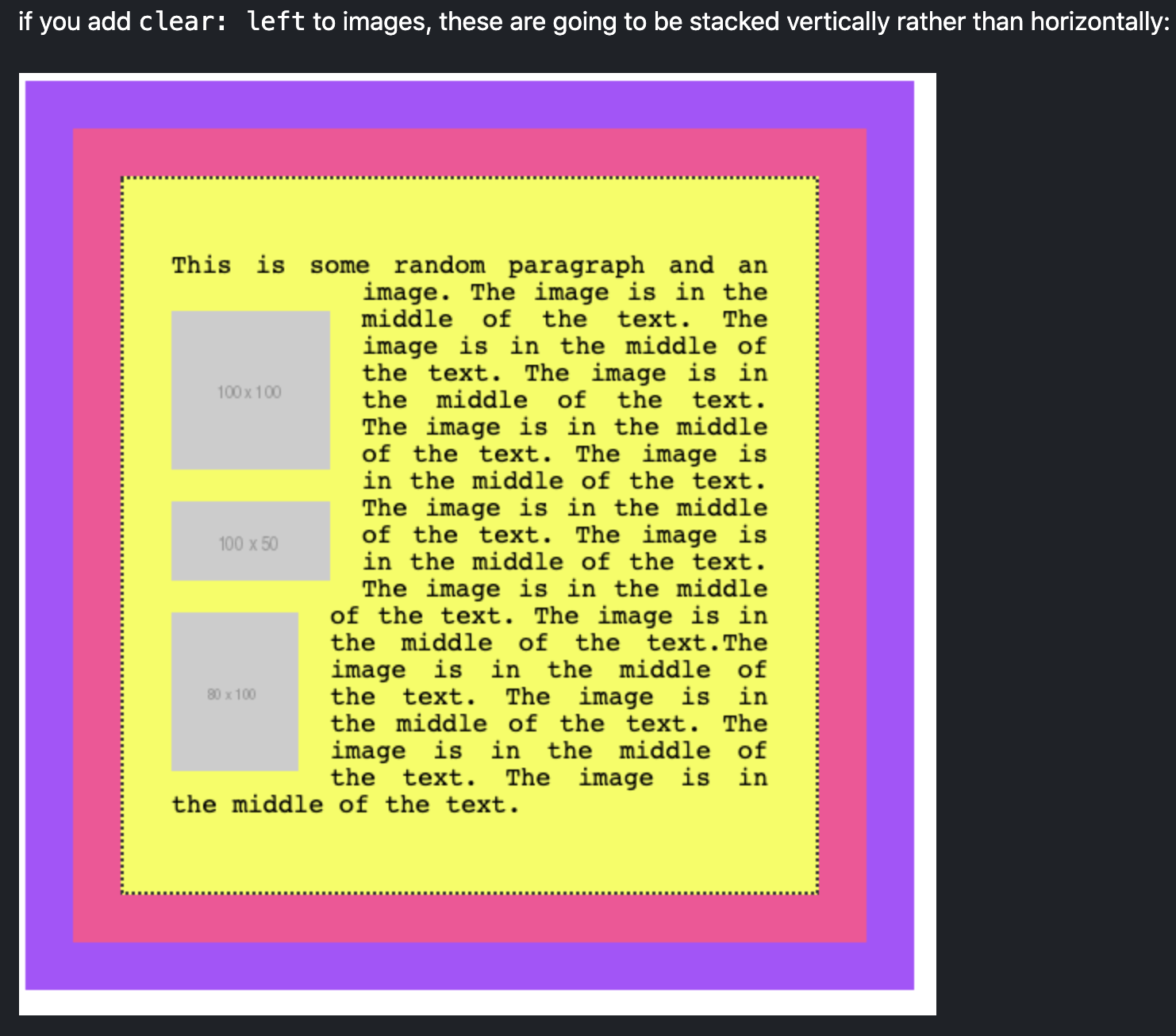 Clearing Clearing Image